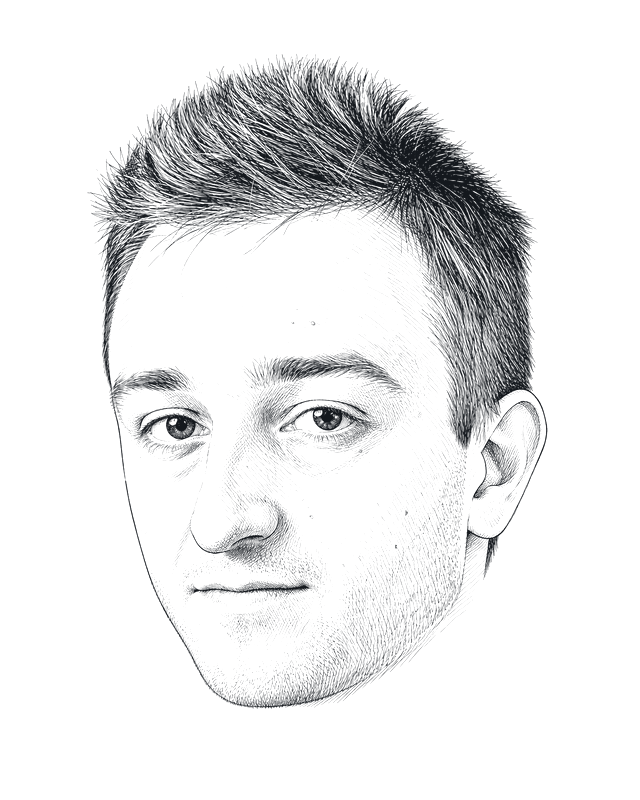 Engraved portrait of Stefano Giulianelli